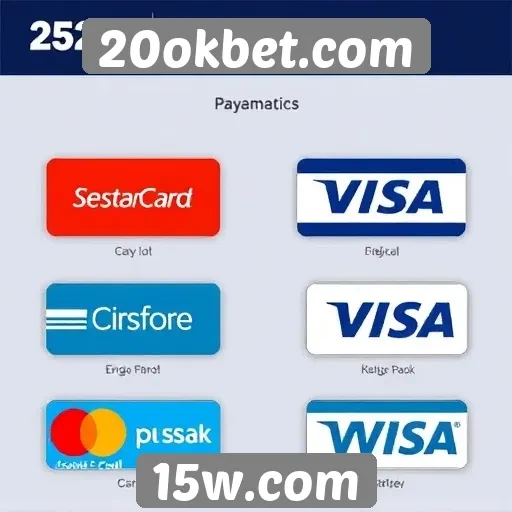 Métodos de pagamento disponíveis no 20okbet.com